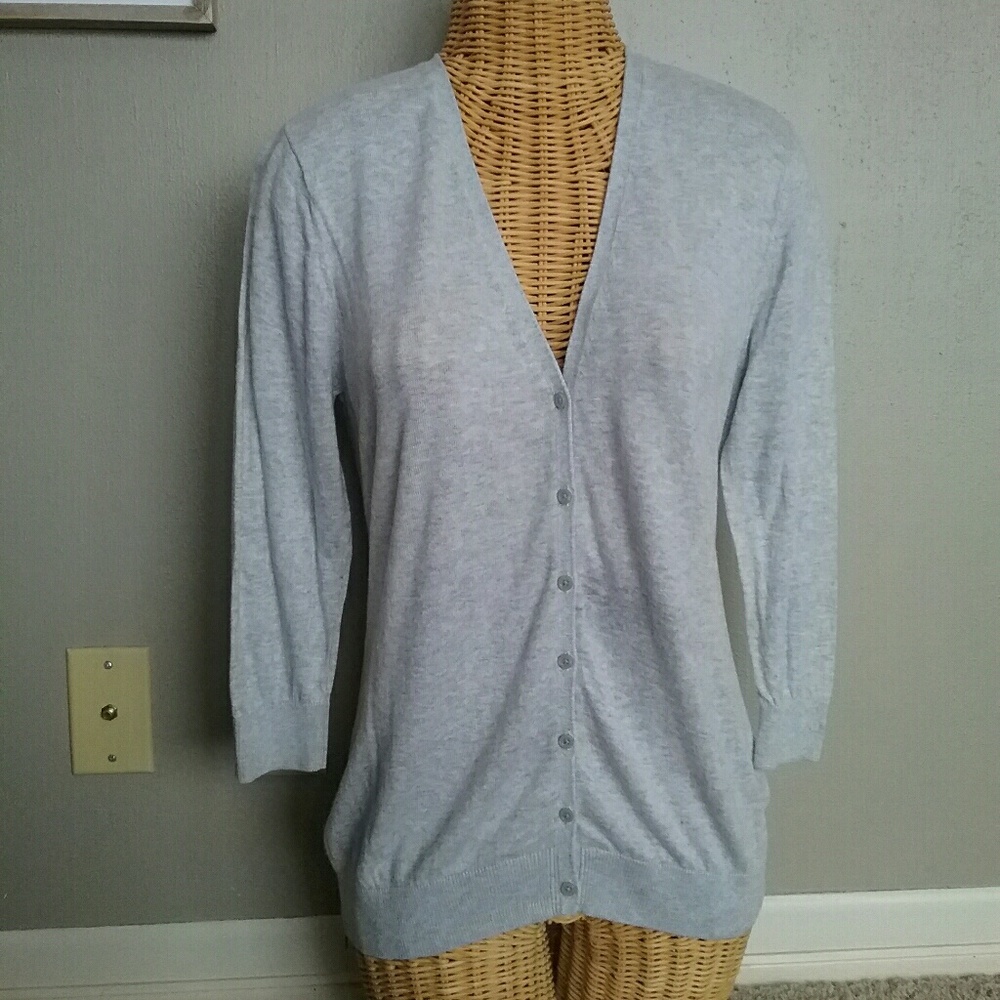 Light Gray Old Navy Cardigan